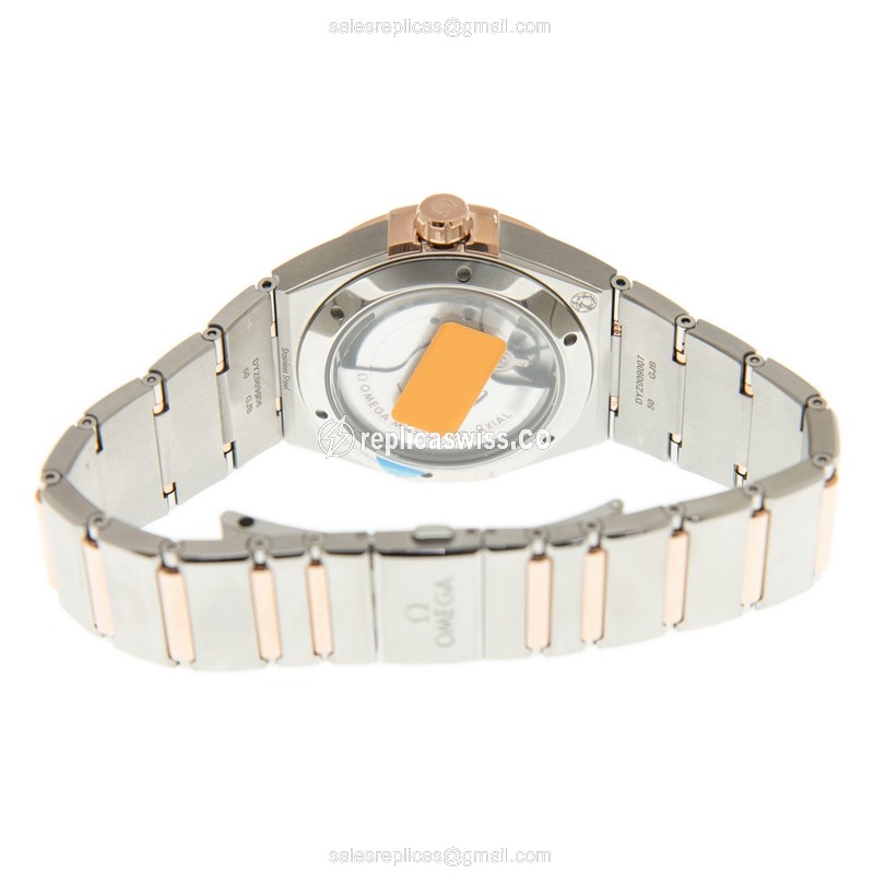 Omega 131.20.39.20.02.001 CONSTELLATION Automatic 18kt Rose Gold & Steel