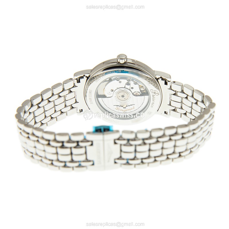Longines L4.921.4.11.6 PRESENCE Automatic Stainless Steel
