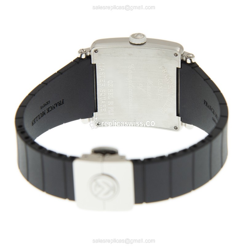 Franck Muller 6002 M QZ REL R PLY (AC)-WT MASTER SQUARE Quartz Stainless Steel