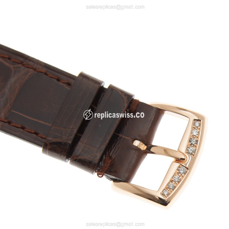 Franck Muller 952 QZ COL DRM MOP D (5N) LONG ISLAND Quartz 18kt Rose Gold & Diamonds