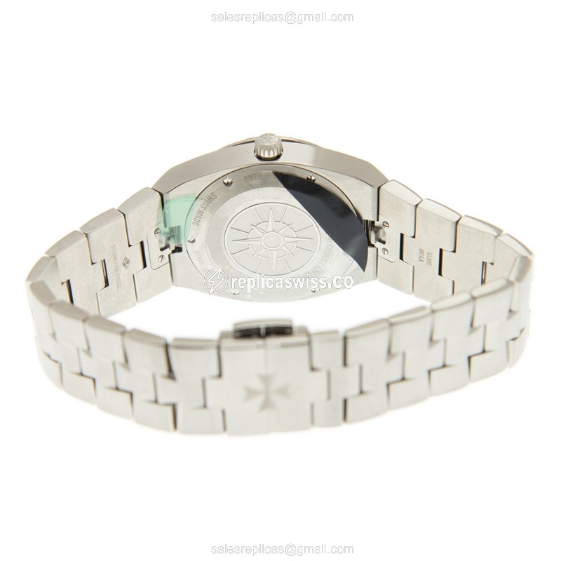 Vacheron Constantin 1205V/100A-B591 OVERSEAS Quartz Stainless Steel & Diamonds