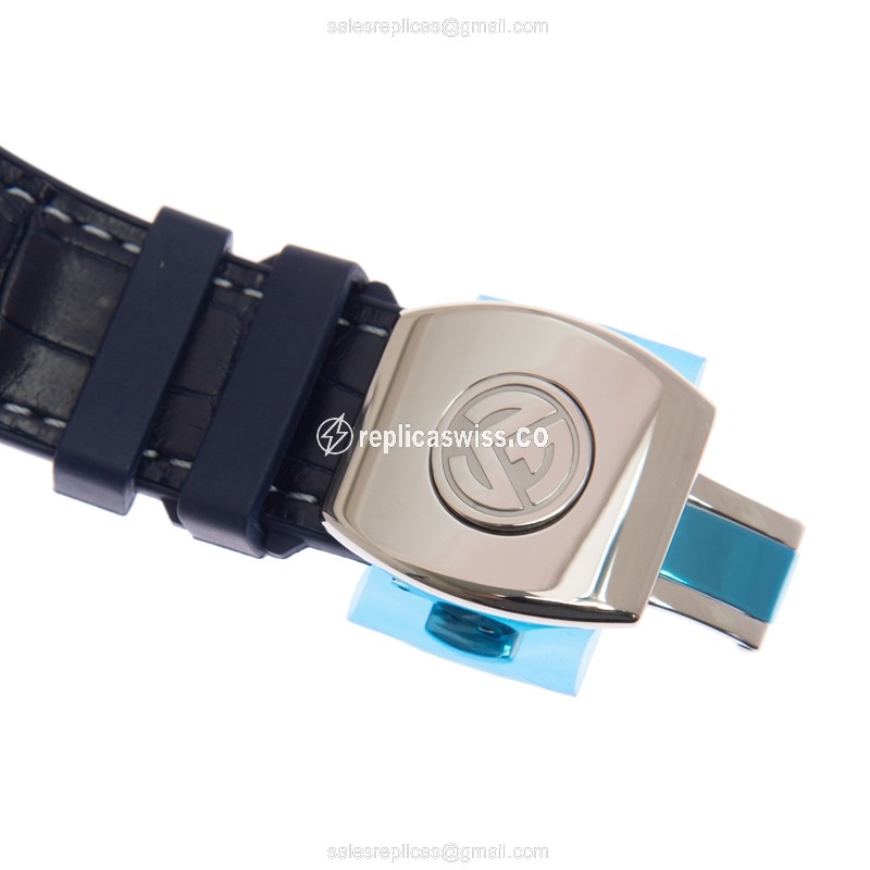 Franck Muller V 45 SC DT YACHTING (AC.BL) - WHITE VANGUARD Automatic Stainless Steel