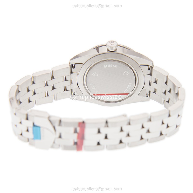 Tudor 55020-D-68050-BK GLAMOUR DATE Automatic Stainless Steel & Diamonds
