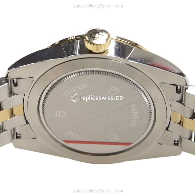 Tudor 56003-68063-10DI-CH GLAMOUR DATE Automatic 18kt Gold & Steel