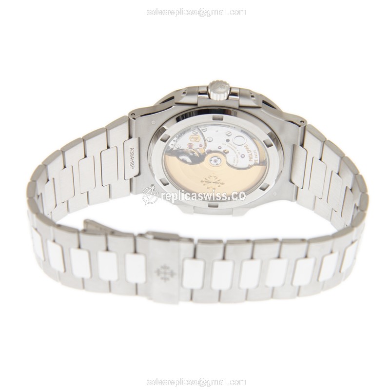 Patek Philippe 5711/110P-001 NAUTILUS Automatic 18kt White Gold & Diamond