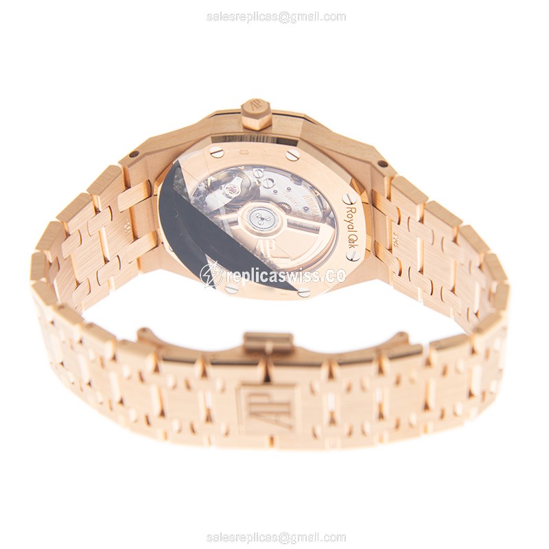 Audemars Piguet 77351OR.ZZ.1261OR.01 Automatic 18kt Rose Gold & Diamonds