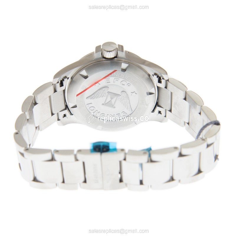 Longines L3.718.4.76.6 CONQUEST Quartz Stainless Steel
