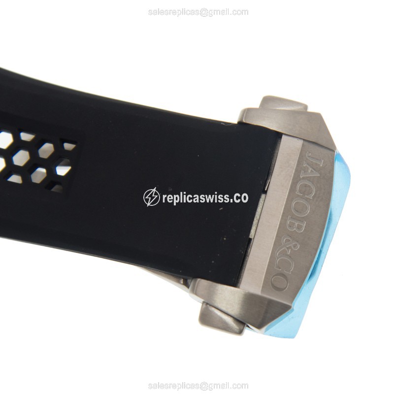 Jacob & Co 311.20.SB.RT.A HA4D EPIC X CHRONO Automatic Stainless Steel