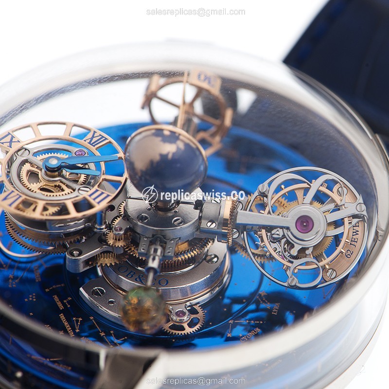 Jacob & Co AT110.30.AA.SD.A FL4D ASTRONOMIA Manual Wind Stainless Steel