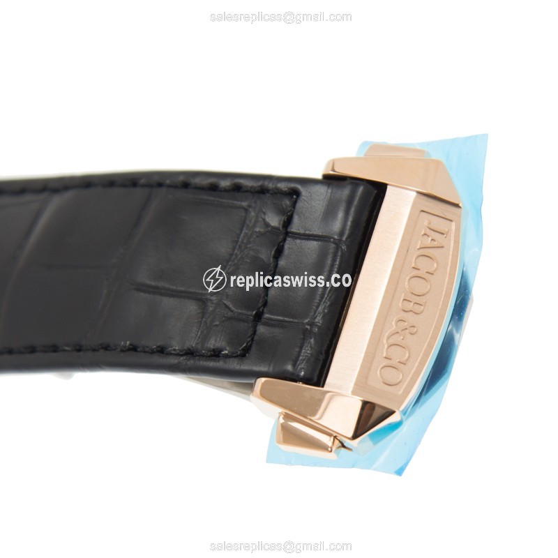 Jacob & Co ES101.40.NS.LR.A EPIC SF24 Automatic 18kt Rose Gold
