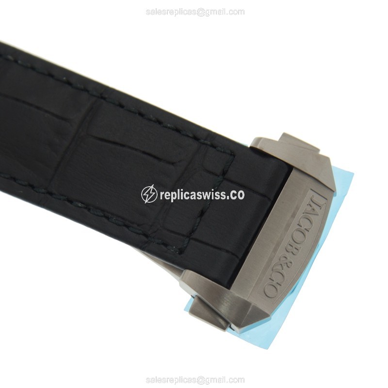Jacob & Co PI122.20.AB.AA.A PIONEER Automatic Titanium