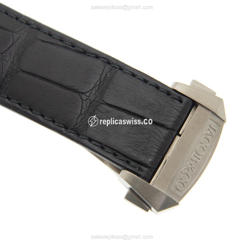 Jacob & Co PI422.20.AB.AB.ACA4D PIONEER Manual Wind Titanium