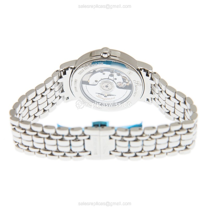 Longines L4.904.4.11.6 PRESENCE Automatic Stainless Steel