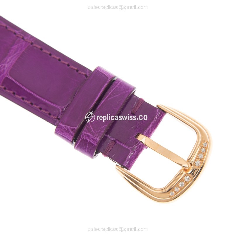 Franck Muller 5851 M SC COL DRM D 1R (5N)-PUR CINTREE CURVEX Automatic 18kt Rose Gold & Diamonds