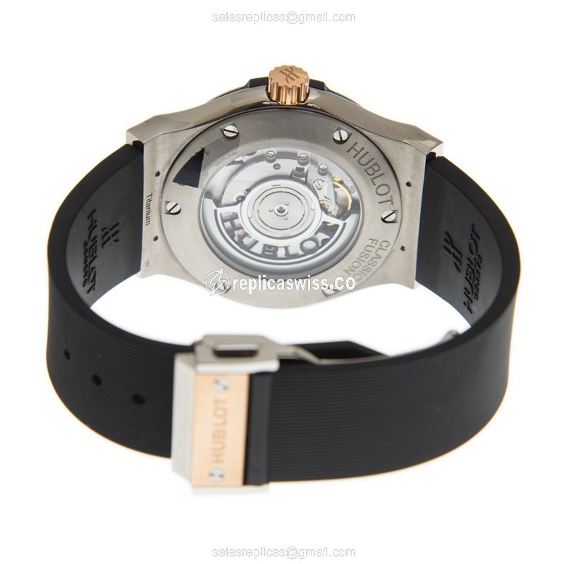 Hublot 542.NO.1181.RX CLASSIC FUSION Automatic 18kt Rose Gold & Titanium