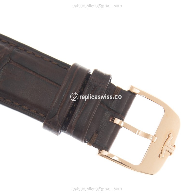 Jaeger-Lecoultre Q1362502 MASTER ULTRA THIN Automatic 18kt Rose Gold & Diamonds