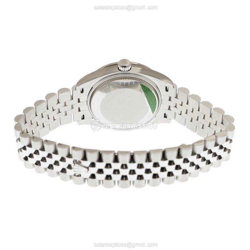 Rolex 278384RBR-0010 DATEJUST Automatic 18kt White Gold & Diamond & Steel