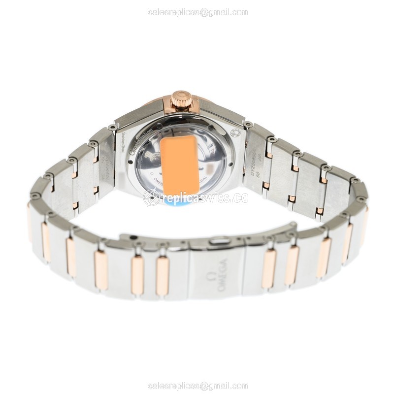 Omega 131.25.29.20.53.002 CONSTELLATION Automatic 18kt Rose Magic & Diamond
