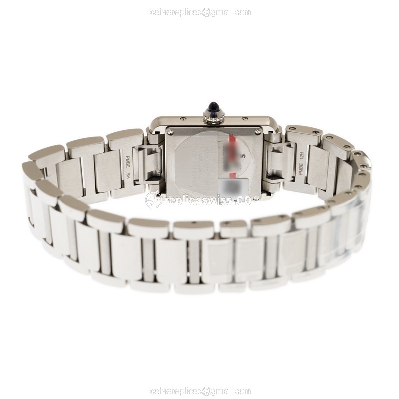 Cartier WSTA0051 TANK Quartz Stainless Steel