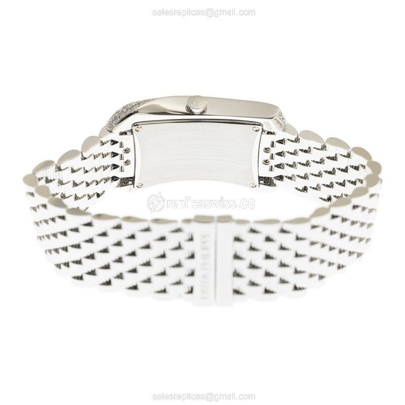 Patek Philippe 4972/1G-001 GONDOLO Quartz 18kt White Gold & Diamond
