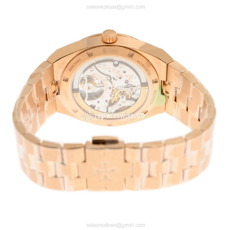 Vacheron Constantin 6000V/110R-B733 OVERSEAS Automatic 18kt Rose Gold