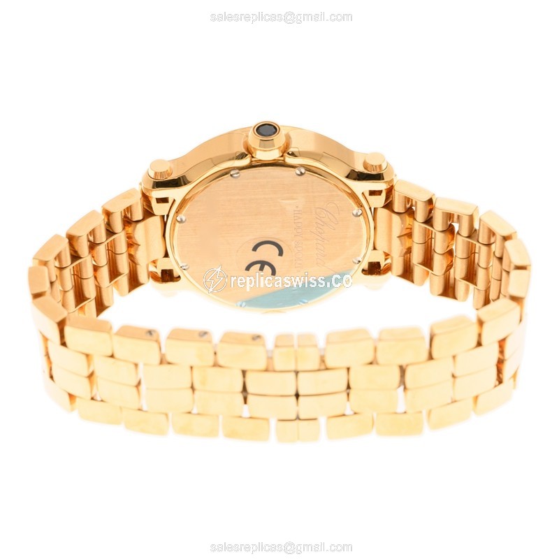 Chopard 277472-5001 HAPPY SPORT Quartz 18kt Rose Gold