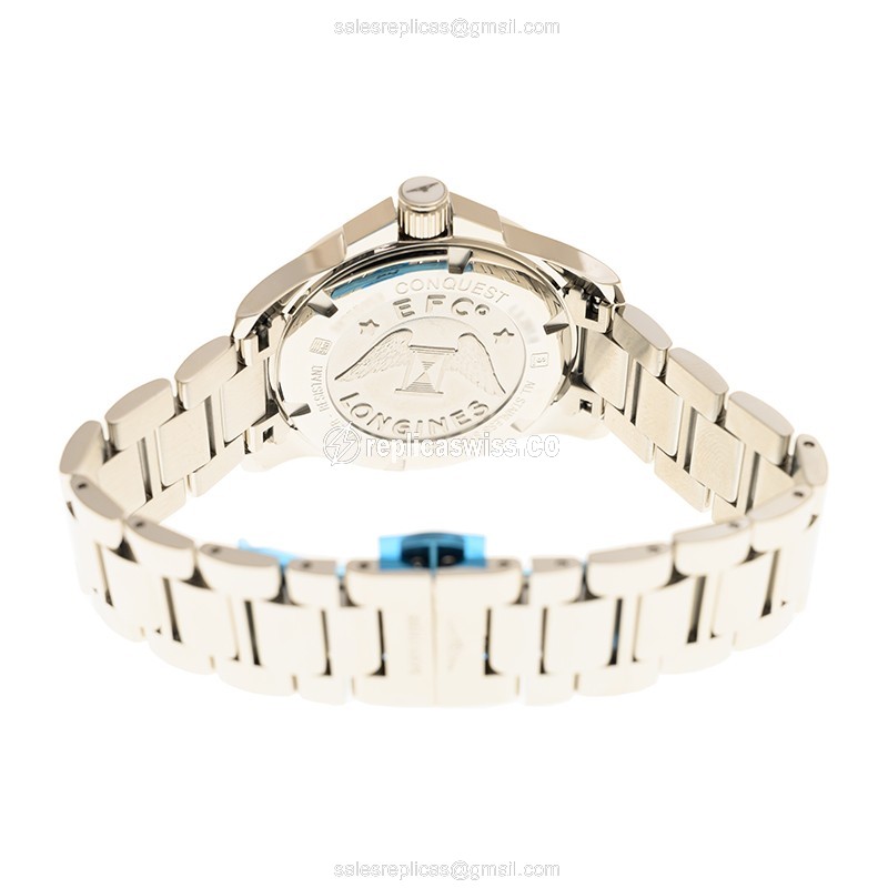 Longines L3.281.0.87.6 CONQUEST Quartz Stainless Steel & Diamonds