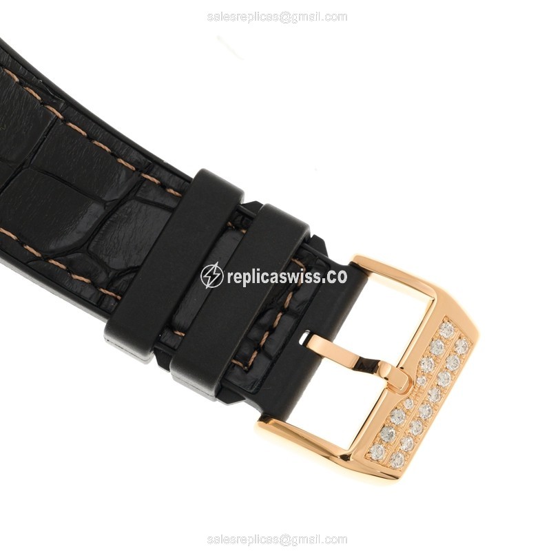 Franck Muller V 45 T GRAVITY CS SQT D (5N.NR) GRAVITY Manual Wind 18kt Rose Gold & Diamonds
