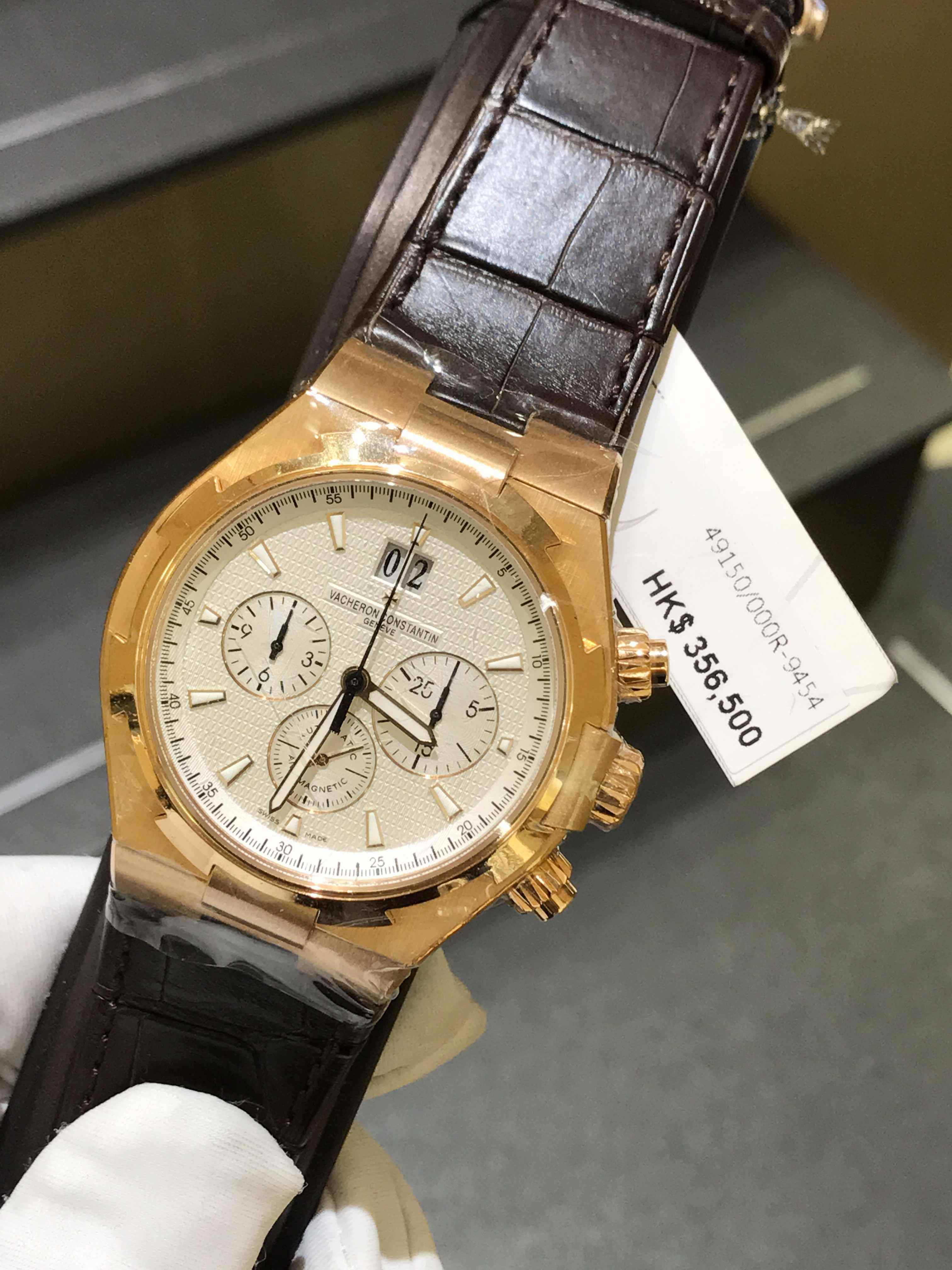 Vacheron Constantin 49150/000R-9454 OVERSEAS Automatic 18kt Rose Gold