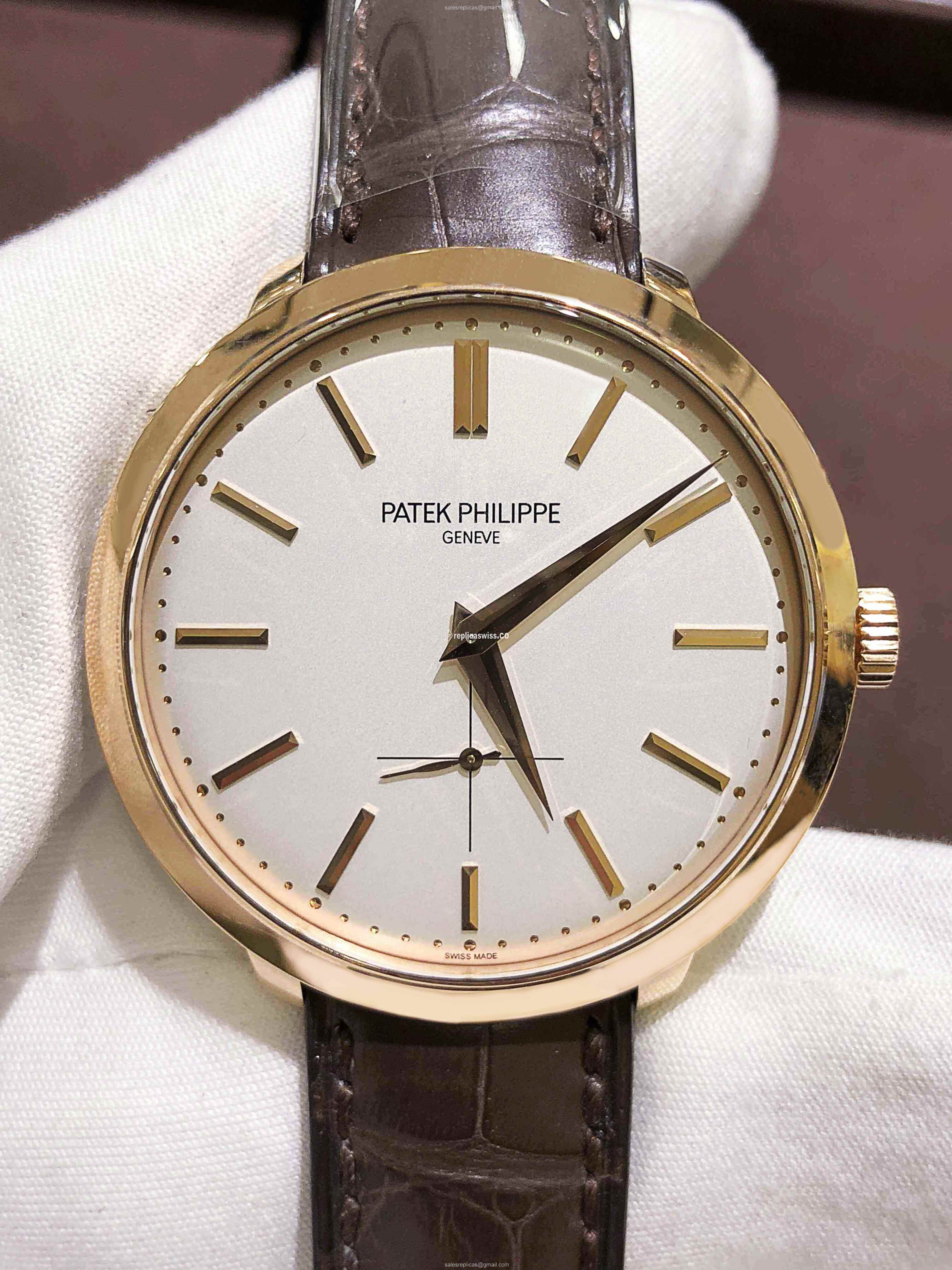 Patek Philippe 5123R-001 CALATRAVA Manual Wind 18kt Rose Gold