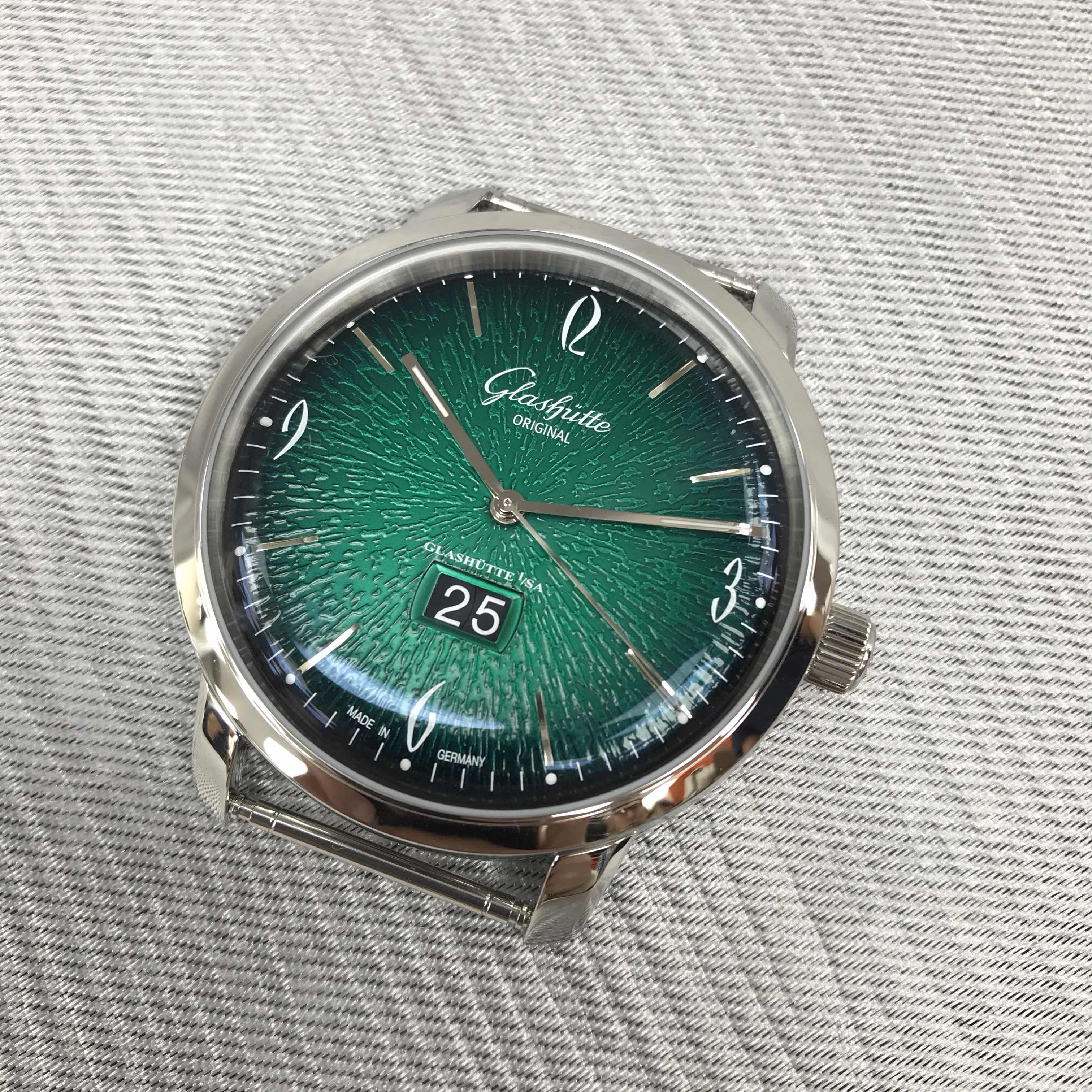 Glashutte 2-39-47-04-02-04 VINTAGE Automatic Steel
