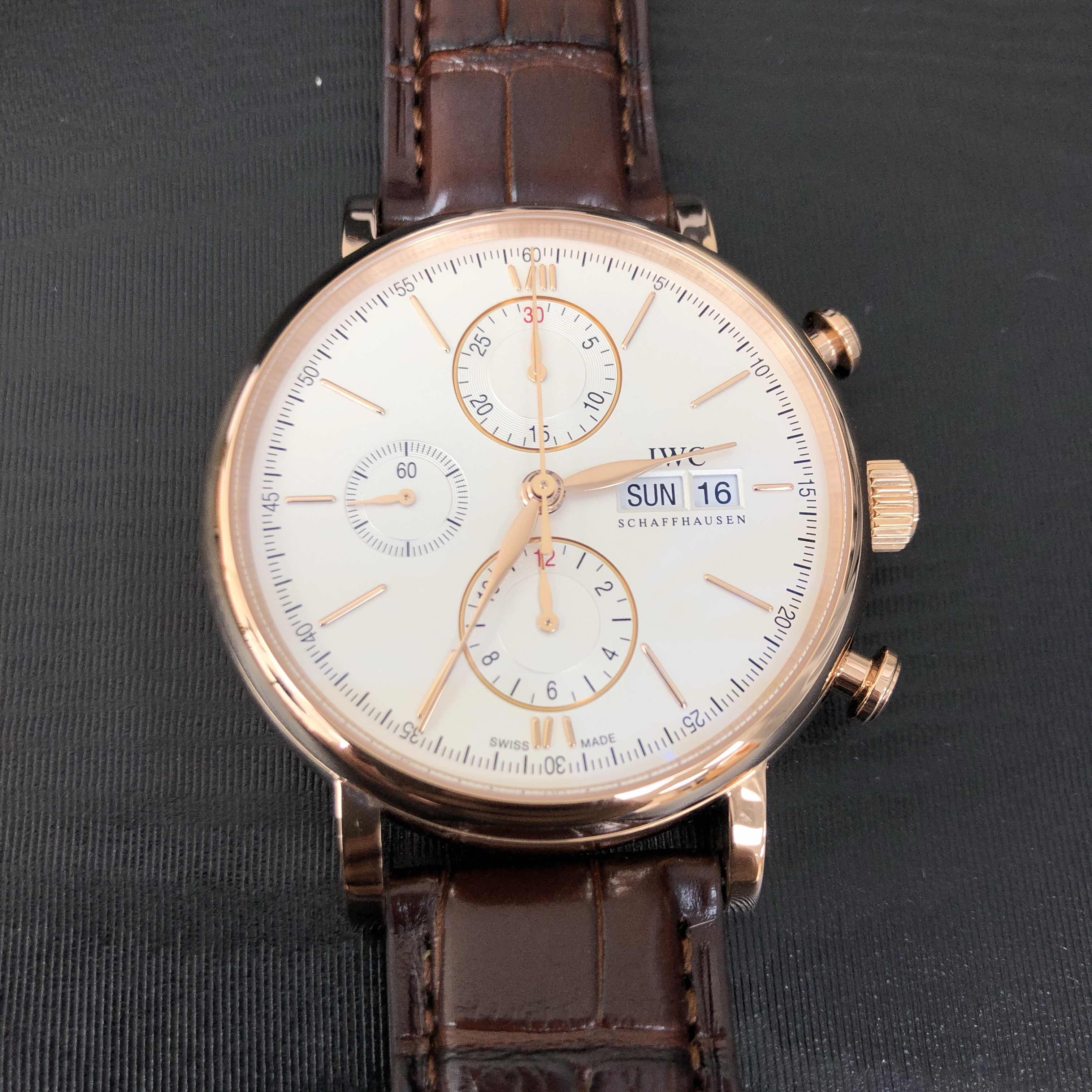 IWC IW391025 PORTOFINO Automatic 18kt Rose Gold