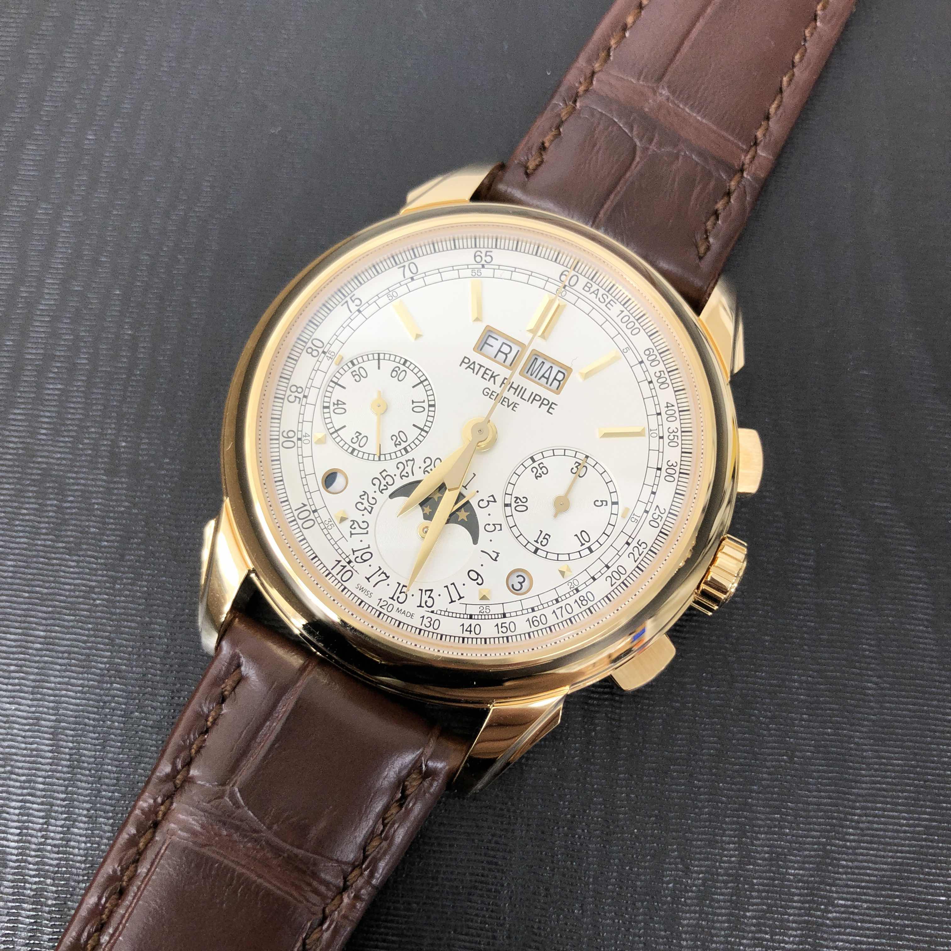Patek Philippe 5270J-001 GRAND COMPLICATIONS Manual Wind 18kt Yellow Gold