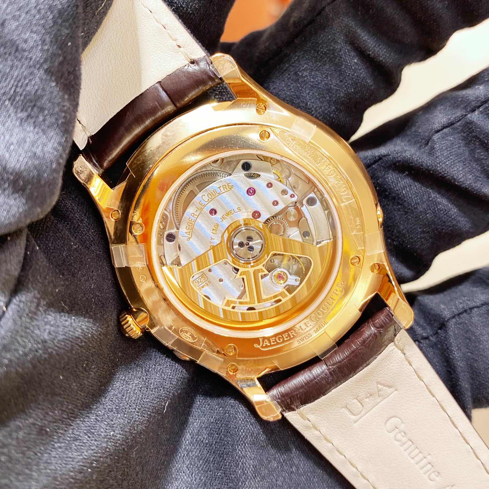 Jaeger-Lecoultre Q1362501 MASTER ULTRA THIN Automatic 18kt Rose Gold & Diamonds