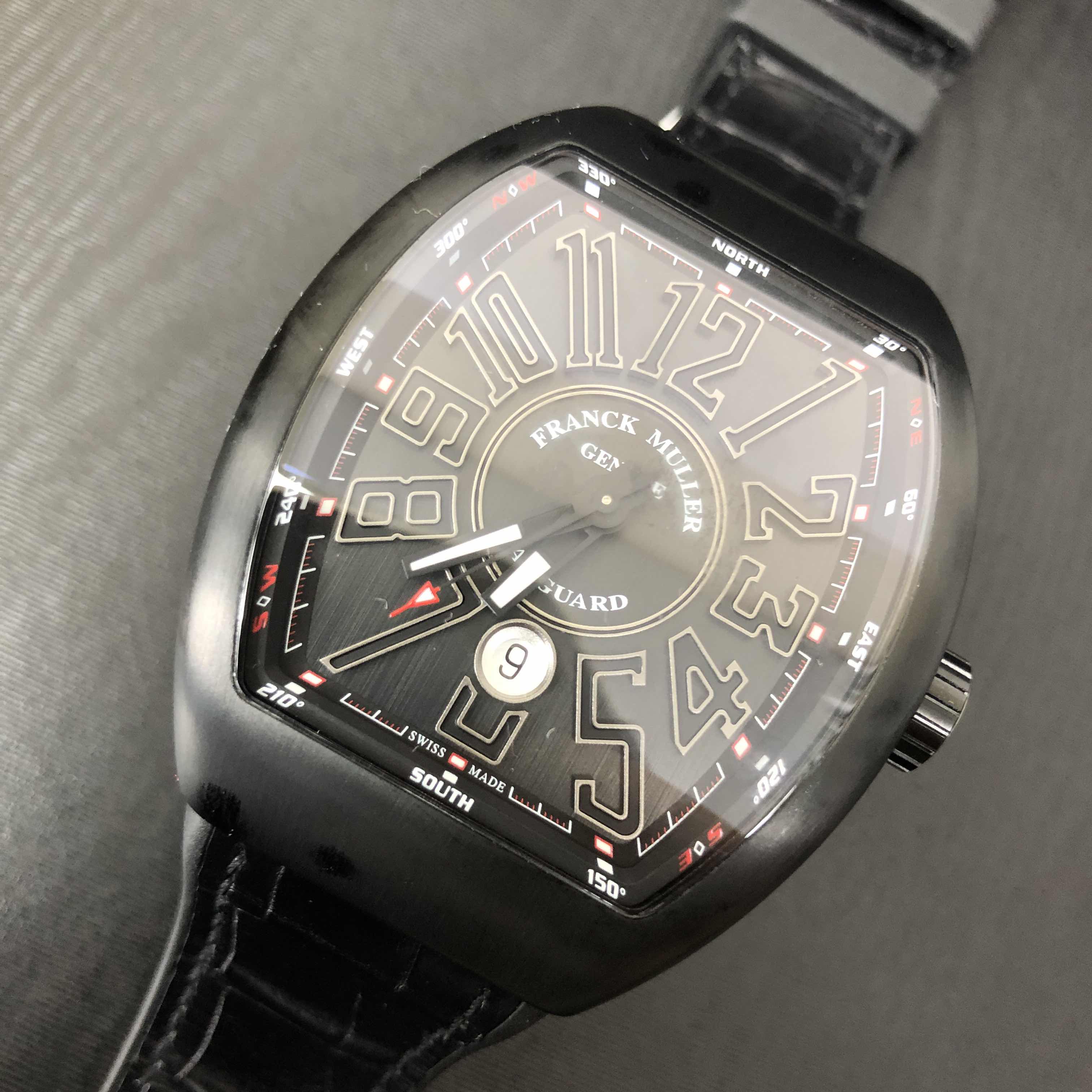Franck Muller V 45 SC DT TT NR BR(TT) VANGUARD Automatic Stainless Steel