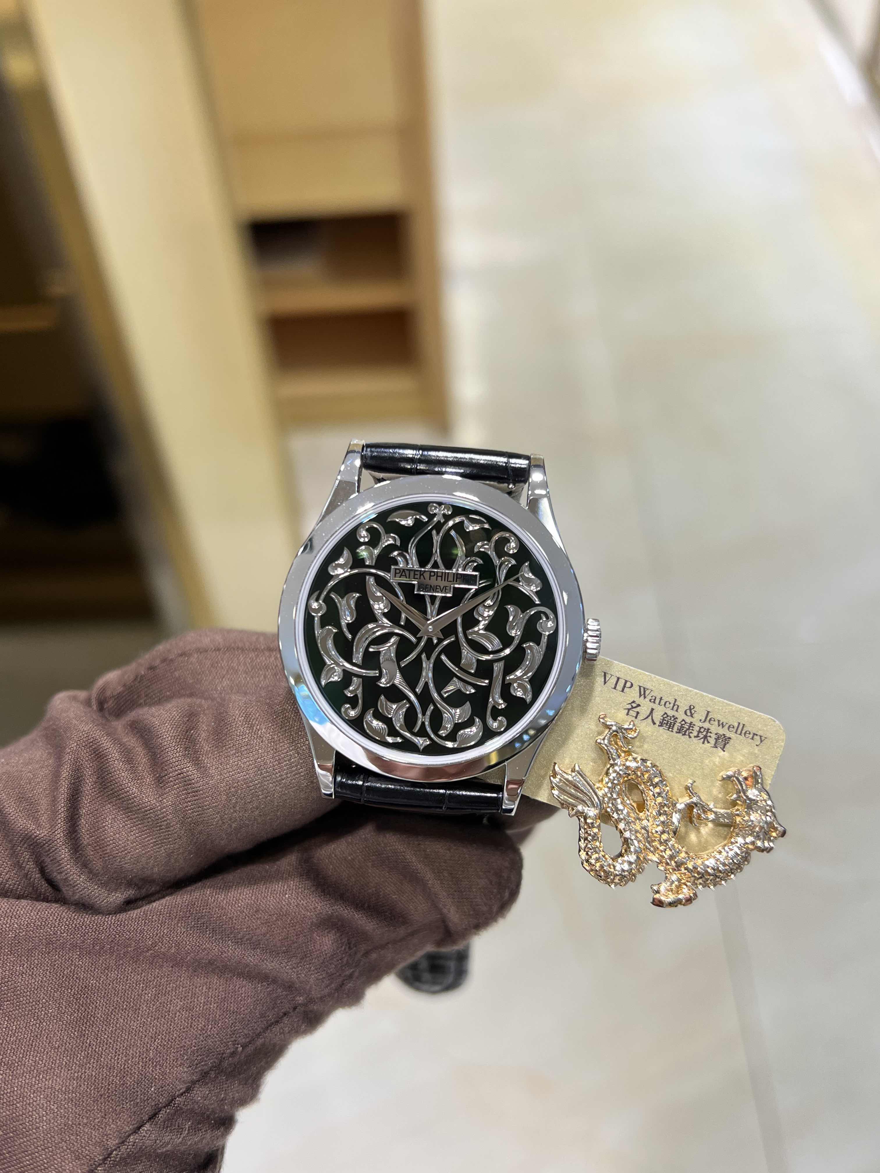 Patek Philippe 5088/100P-001 CALATRAVA Automatic 18kt White Gold
