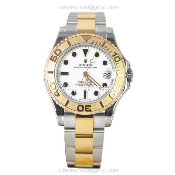 Rolex 168623 YACHT MASTER Automatic 18kt Gold & Steel