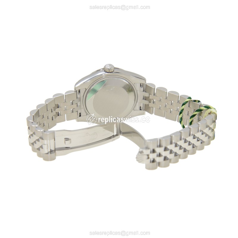 Rolex 178344WTMOPVIDIAJUB LADY DATEJUST Automatic 18kt White Gold & Steel