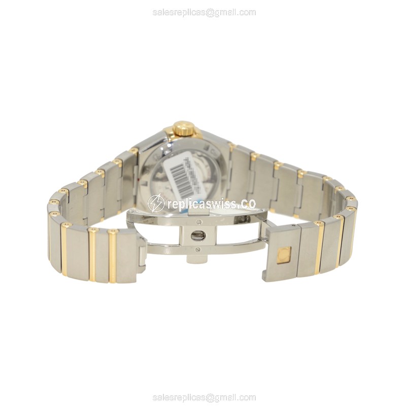 Omega 123.25.27.20.55.003 CONSTELLATION Automatic 18kt Gold & Diamond & Steel
