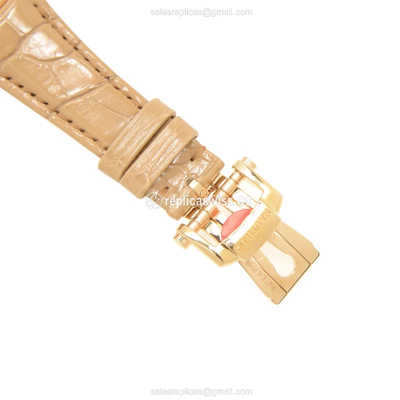 Patek Philippe 7010R-012 NAUTILUS Quartz 18kt Rose Gold & Diamonds