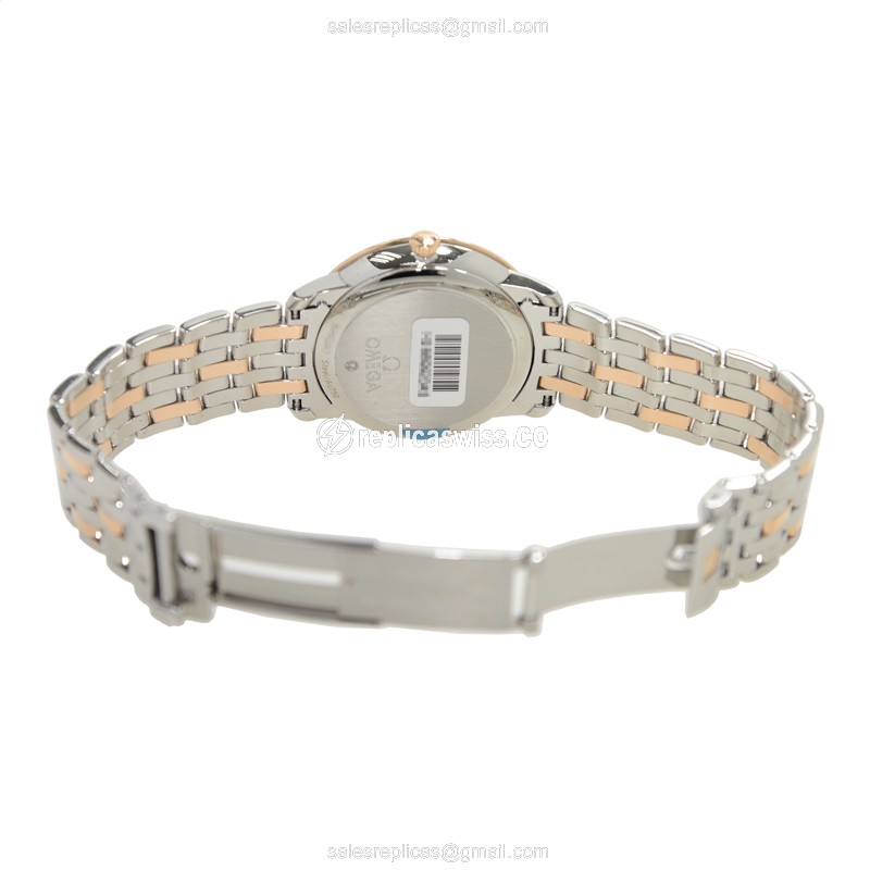 Omega 424.20.37.20.02.002 DE VILLE Automatic 18kt Rose Gold & Steel