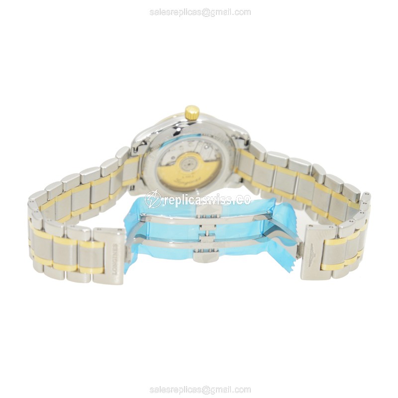 Longines L2.257.5.37.7 MASTER Automatic 18kt Gold & Steel