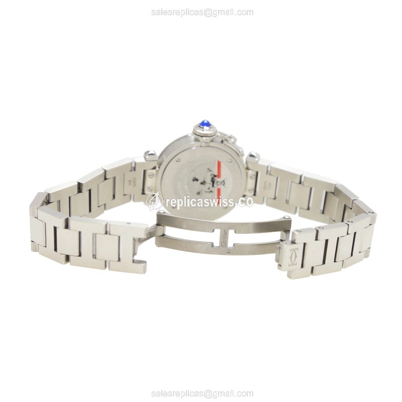 Cartier W3140007 PASHA DE CARTIER Quartz Stainless Steel