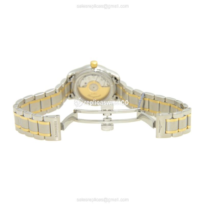 Longines L2.128.5.12.7 MASTER Automatic 18kt Gold & Steel