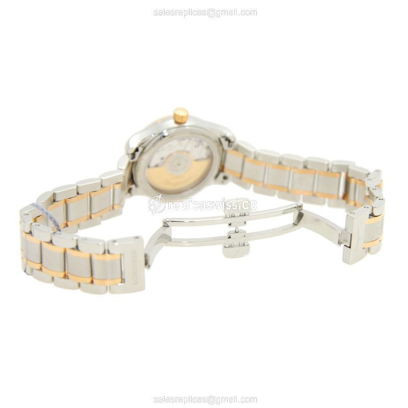 Longines L2.128.5.89.7 MASTER Automatic 18kt Rose Gold & Steel