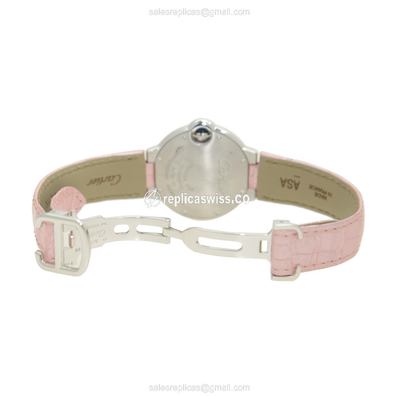 Cartier WE902037 BALLON BLEU Automatic 18kt White Gold & Diamond