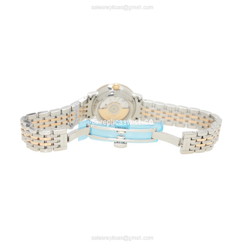 Longines L4.309.5.12.7 ELEGANT Automatic 18kt Rose Gold & Steel