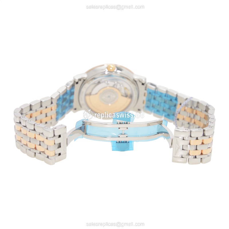 Longines L4.809.5.87.7 ELEGANT Automatic 18kt Rose Gold & Steel