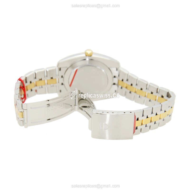 Tudor 21013-62583-10DI-GY CLASSIQUE Automatic 18kt Gold & Steel
