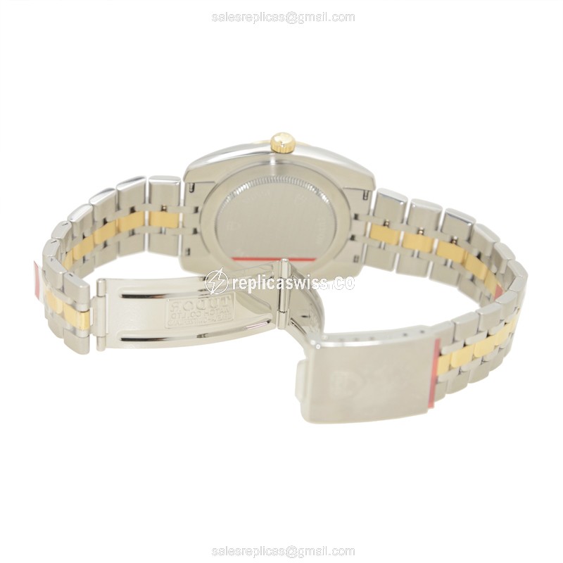 Tudor 21013-62583-10DI-BK CLASSIQUE Automatic 18kt Gold & Steel